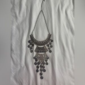 Statement Silver Necklace